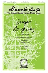 Jamjari Kkongkkong SSA choral sheet music cover